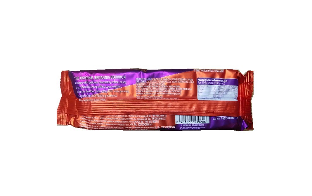 Britannia The Original BourBon    Pack  120 grams